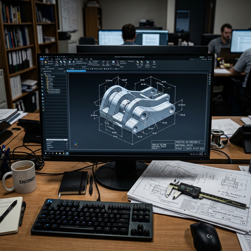 CAD/CAM Technical Drawings